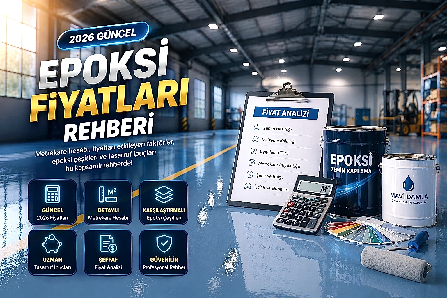 Epoksi fiyatları rehberi